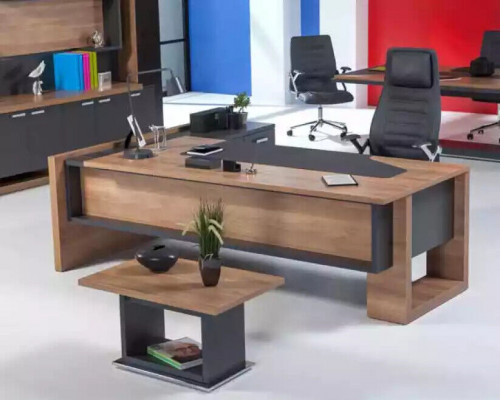 Designer Brauner Couchtisch Holztisch Beistelltisch Wohnzimmer Möbel 