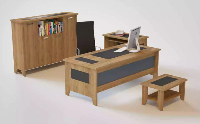 Brauner Couchtisch Designer Holz Möbel Wohnzimmer Designer Büro Tisch