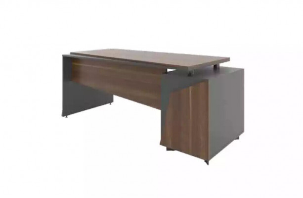 Arbeitszimmermöbel Büro Set Schreibtisch Couchtisch Sideboard Möbel Braun