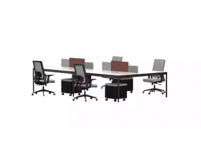 Moderner Großer Arbeitstisch Büromöbel Laptoptisch Büroarbeitsfläche
