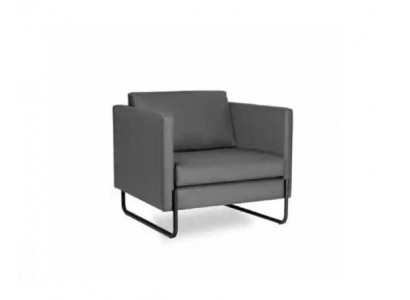 Sessel Holz Couch Polster Sitz Designer Textil 1 Sitzer Modern