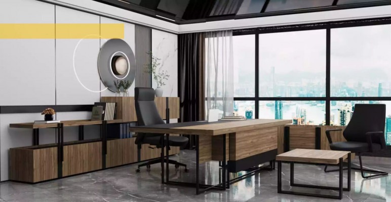 Büromöbel Chef Schreibtisch Praxis Möbel Holzmöbel Exklusive Designermöbel