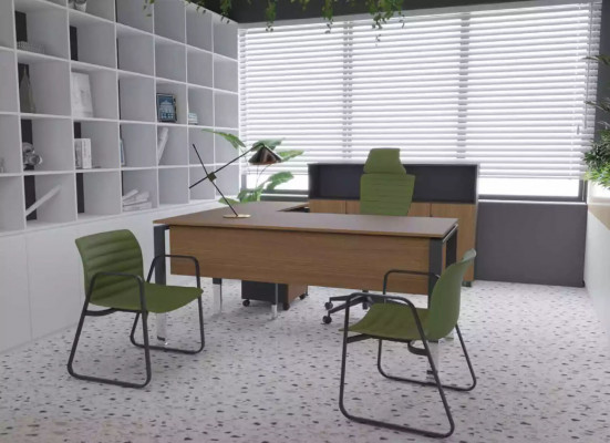 Moderne Holzkommode Büromöbel Einrichtung Designer Bürokommode Sideboard