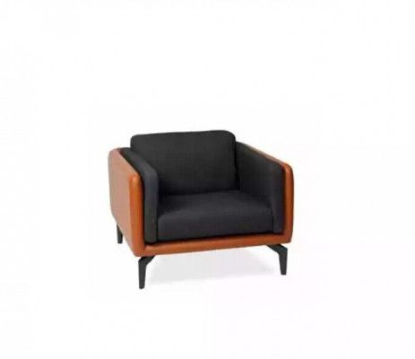 Sessel Arbeitszimmer Couch Polster Sitz Designer Textil 1 Sitzer Couchen Modern