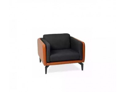 Sessel Arbeitszimmer Couch Polster Sitz Designer Textil 1 Sitzer Couchen Modern