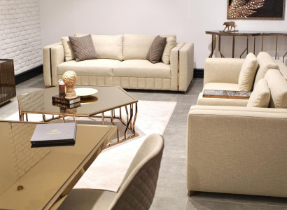 Wohnzimmer Set Sofa Zweisitzer Modern Sofa Dreisitzer Polster Möbel Couchtisch