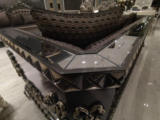 Komfortablen Wohnzimmer set Garnitur 3+1+1 und Neu Luxus 2x Sessel Braun