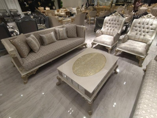 Premium Wohnzimmer Möbel Sofagarnitur Edles neuen Sofa 3 Sitzer Sessel