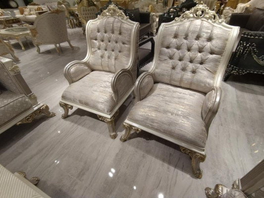 Premium Wohnzimmer Möbel Sofagarnitur Edles neuen Sofa 3 Sitzer Sessel