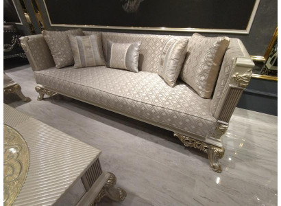 Aufwendig Wohnzimmer Sofa 3 Sitzer Wohnzimmer Möbel Deluxe Sofa Beige Neu