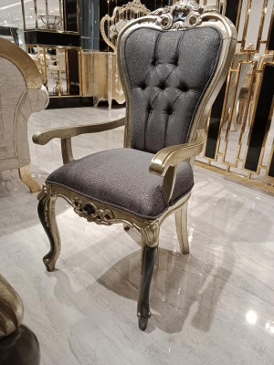 Exklusives Esszimmer 4x Stühle Zeitgemäßer Stuhle grau Esszimmer Stühle