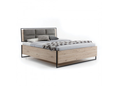 Modernes Schlafzimmer Bett Stilvolles Holzbett Luxuriöses Doppelbett