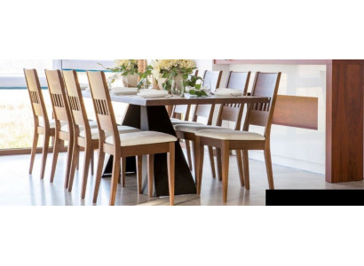 Esstisch Holz Stühle 7tlgLehnstuhl Gruppe Esszimmer Garnitur Stuhl Set Tisch Neu