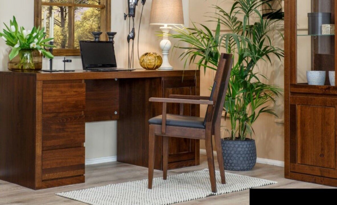 Tisch Schreibtisch Holztisch Computertisch Massivholz Bürotisch Büromöbel Tische