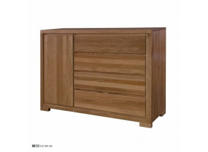 Holz Design Kommoden Kommode Schrank Hochschrank Anrichte Schubladen Sideboard