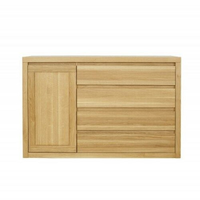 Anrichte Kommode Massivholz Schränke Echtes Holz 140x90cm Kommoden Schrank Eiche