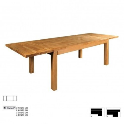 Esszimmer Esstisch Massive Tische Möbel Tisch 140x90cm Echtes Holz Vollholz Neu