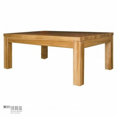 Couchtisch Beistell Tisch Echtes Holz Massive Möbel Eiche 100x70cm Neu Tische