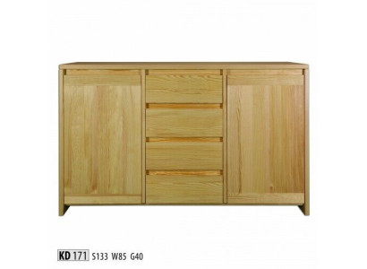 Anrichte Massive Kommode Möbel Kommoden Echtholz Lowboard Neu Sideboard Schrank
