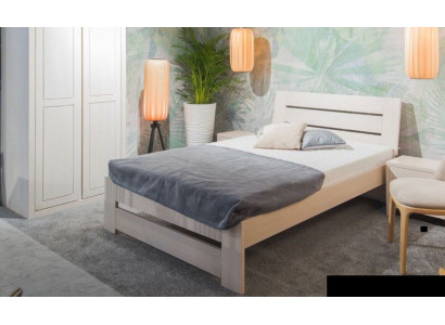 Bett Holz Massive Betten 100x200cm Einzelbett Massivmöbel Möbel Schlafzimmer