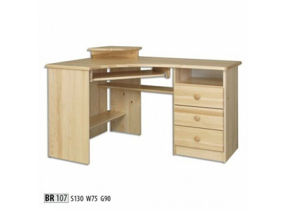 Schreibtisch Tisch Holz Schreibtisch Tische Ecktisch Computer Massiv Echtholz