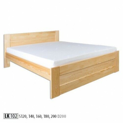 Holzbett Echtes Holz Bett Betten Hotel 200x200 Stil Massive Möbel Schlafzimmer