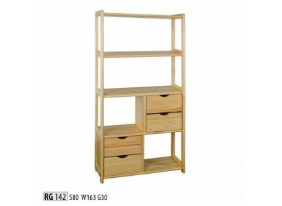 Echtholz Wandregal Regal Bücherregal Wohnwand Wohnzimmer Wand Regale Schrank Neu