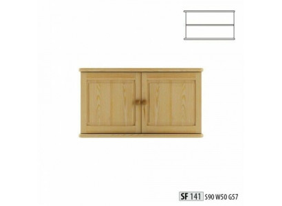 Schrank Aufsatz Kleiderschrank handgefertigter Holzverlängerung Holz Echtholz