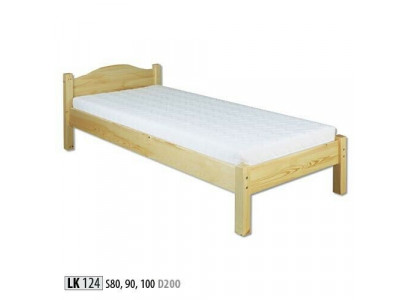 Bett Massivholz 100x200 Einzelbett Kiefer massiv Jugendbett Vollholzbett Neu