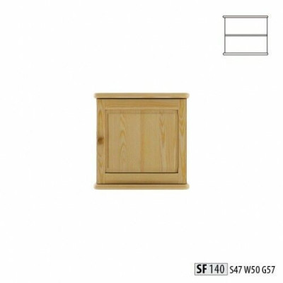 Wandschrank Hängeschrank Ablageschrank Küche Bad Vollholz Möbel Echtholz Regal