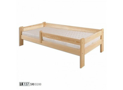 Bett Jugendbett Kiefer Kinderbett Vollholz Holzbett 90x200 mit Bettgestell Holz