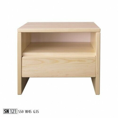 Nachttische Konsolen massiv Holz Tisch Kommode Echt Holz Konsolen Nachttisch
