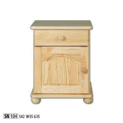 massiv Nachttisch Holz Nachttische Tisch Konsolen Konsolen Kommode Landhaus Stil