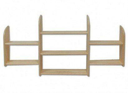 Wandboard Holz Kiefer massiv 150x69cm Vollholz Wandregal Blumenregal Hängeregal