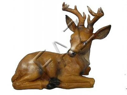 Design Hirsch Figur Garten Statue Skulptur Dekoration Figuren Skulpturen