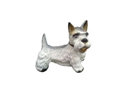 Deko Figur Statue Skulptur 30 cm Figuren Statuen Skulpturen Garten Hund (A26)