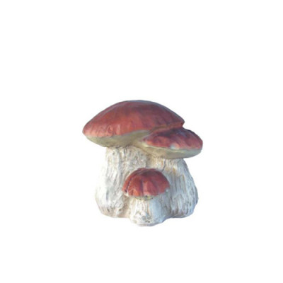 Skulptur Pilz Haus Statue Garten Figuren 25cm Statuen Skulpturen Figur Neu L44