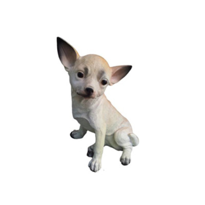 Hunden Figur Statue Garten Skulptur Deko Skulpturen Dekoration