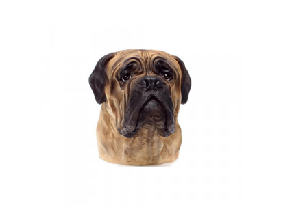 Deko Figur Statue Skulptur 35 cm FIguren Statuen Skulpturen Bull Dog Büste A182