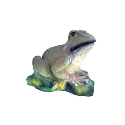 abstrakte Skulptur Frosch Dekoration Figur Kunststoff Deko Statue 25cm Statuen