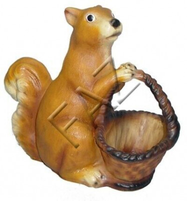 Eichhörnchen Figur Garten Statue Skulptur Figuren Skulpturen Deko Dekoration Neu