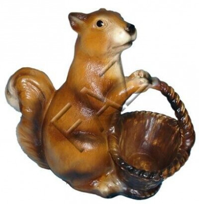 Eichhörnchen Figur Garten Statue Skulptur Figuren Skulpturen Deko Dekoration Neu