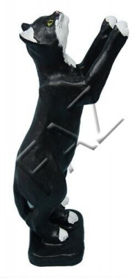 Design Katze Figur Garten Statue Skulptur Figuren Skulpturen Dekoration C112 Neu