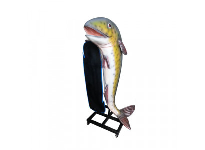 Skulptur Surf Board Statue Aufsteller Skulpturen Statuen Figur Board Bunt 185cm