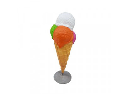 Skulptur Eis Werbung Eisdiele Figuren Statuen Aufsteller 185 cm