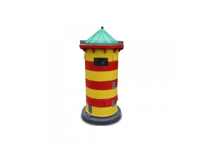 Skulptur Leuchtturm Figuren Statue Figuren Statuen Skulpturen 110cm Plastik Neu
