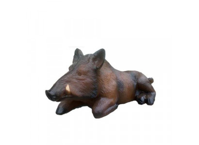 Abstrakte dekorative Wildschweinskulptur Wildschwein Jagd Garten