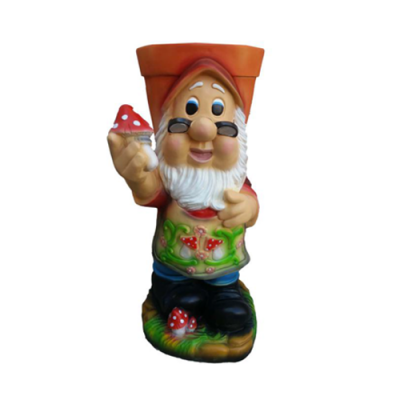 Garten Haus Dekoration Figur Statue Skulpturen Deko Figuren Zwerg Handarbeit K71