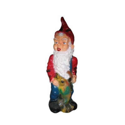 Garten Haus Dekoration Figur Statue Skulpturen Figuren Zwerg Handarbeit K8