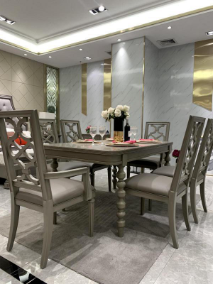 Esszimmer Tisch Holz Tisch Luxus Esstisch Design Möbel Holz Esstische 160x90cm